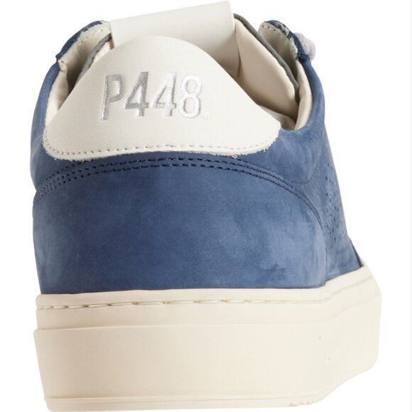 NEW P448 Soho Leather Sneakers Unisex Made in Portugal Suede Luxe - Picture 5 of 6